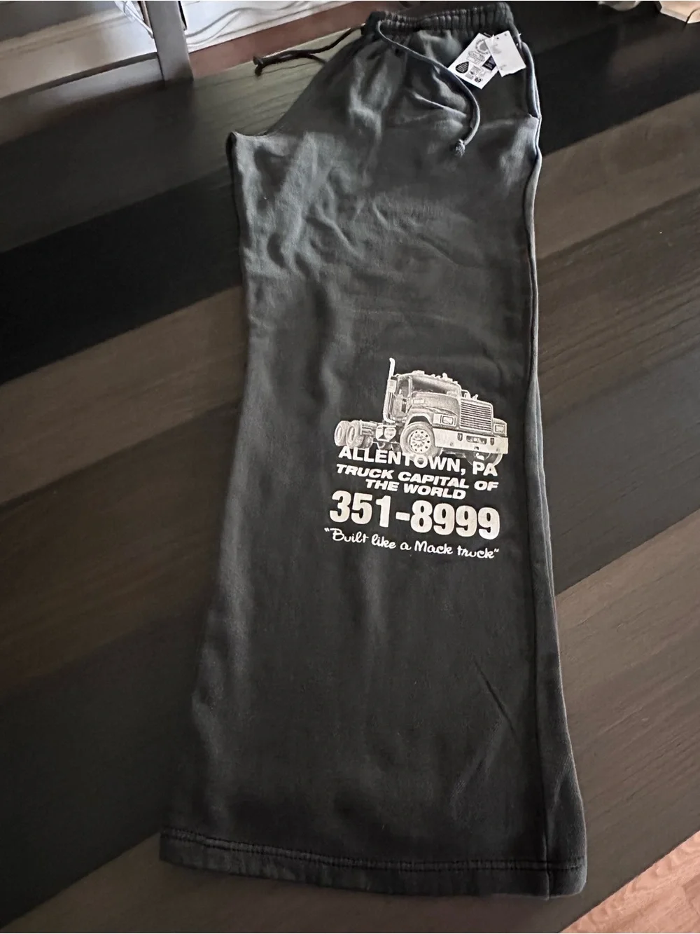 Men’s Mack truck sweats